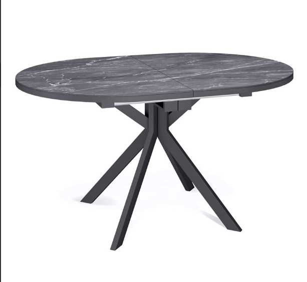 Стол DO1300 черный/керамика черная