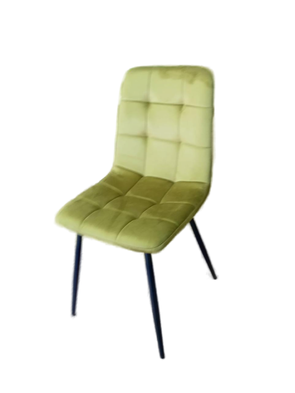 Стул Y2017 (каркас черный тк. коллекции Велюр лайм (S14))