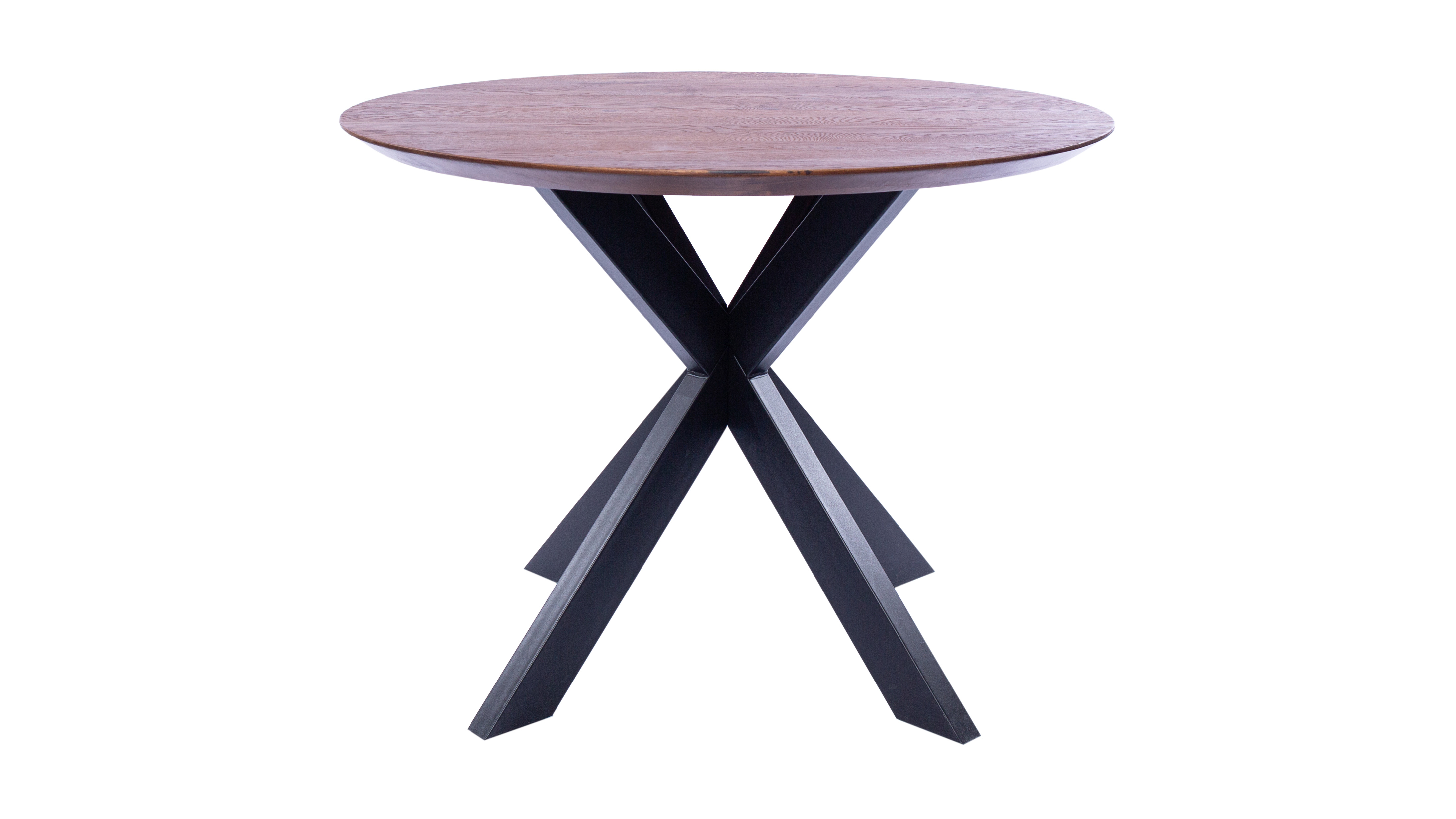 Стол Раунд D=1000 мм Мореный дуб/Ноги КСЕ-80