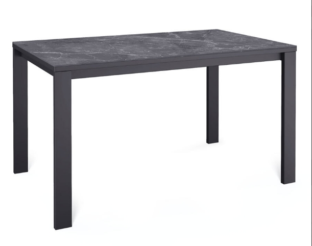 Стол BL1300 черный/керамика мрамор черный