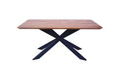 Стол Эйдж 60 1400*900 мм Мореный дуб/Ноги СЕ2-80