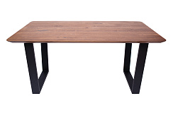 Стол Эйдж 60 1300*900 мм Мореный дуб/Ноги Трапеция