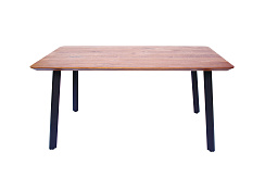 Стол Эйдж 60 1600*900 мм Мореный дуб/Ноги КС-60