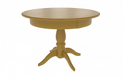 Стол Галант 1000*1000*765 (тон дуб Т-07 + патина орех темн.)