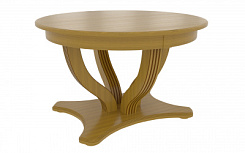 Стол Брайт 1300(1800)*1300*765 (тон дуб Т-07 + патина орех темн.)