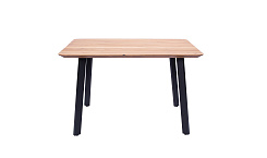 Стол Эйдж 60 1300*800 мм Натуральный дуб/Ноги КС-60*