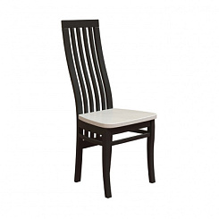 Стул Вестерн (каркас тон черный RAL9005 / сиденье тон белый RAL9003)