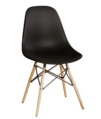 Стул Y-971 (ноги бук / черный пластик)